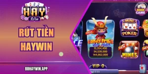 Rút Tiền Haywin Nhanh Gọn, Linh Hoạt, Dễ Thao Tác