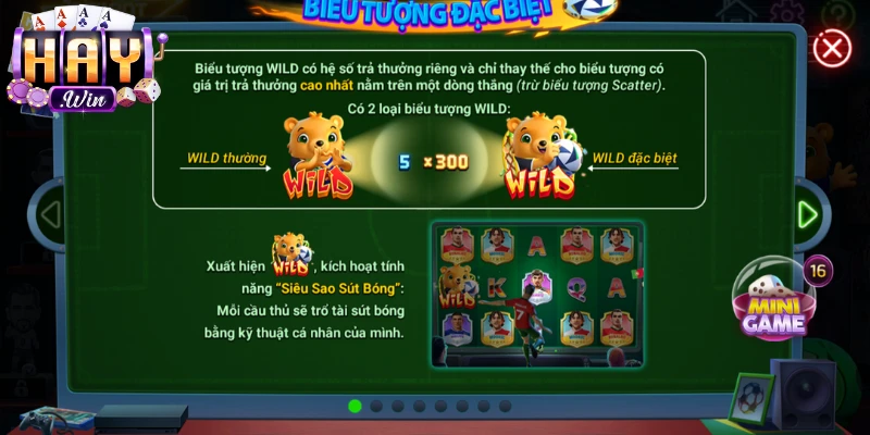 Theo dõi cách mỗi siêu sao bóng đá tạo ra biểu tượng Wild