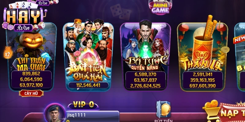 Khám phá trò độc đáo, thưởng hấp dẫn, trải nghiệm sống động