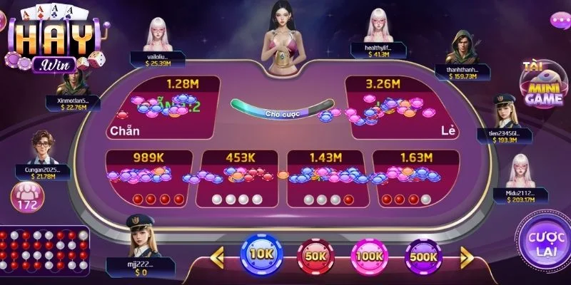 Xóc đĩa online theo màu, cược linh hoạt, thắng lớn